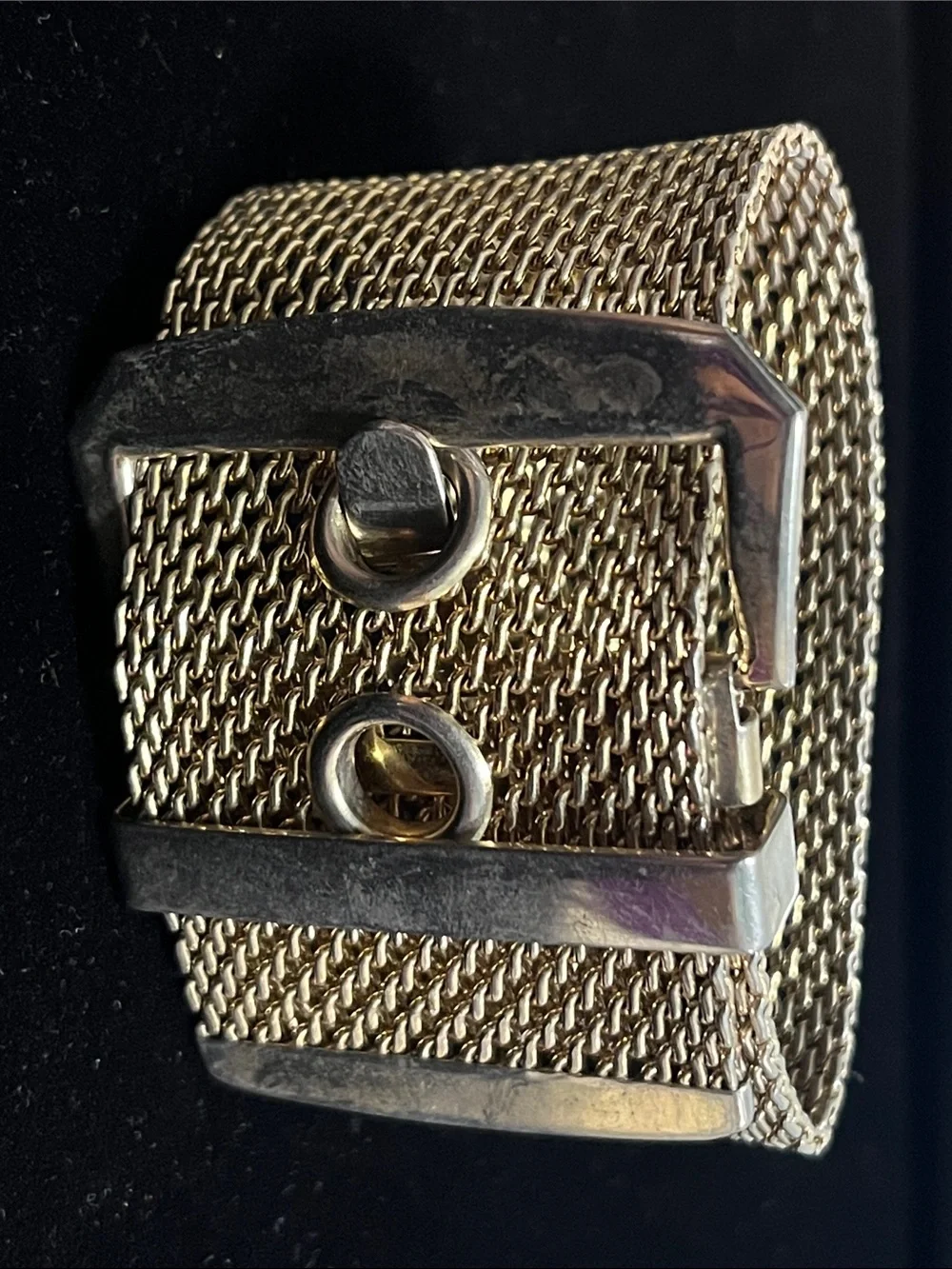 Mesh Belt Buckle Bracelet